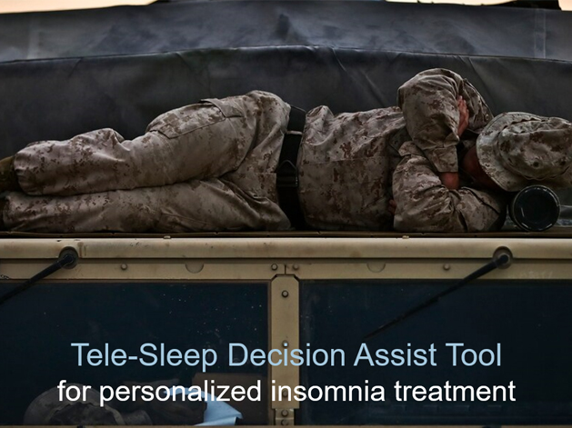 Tele-Sleep Decision Assist Tool for personalized insomnia treatment.