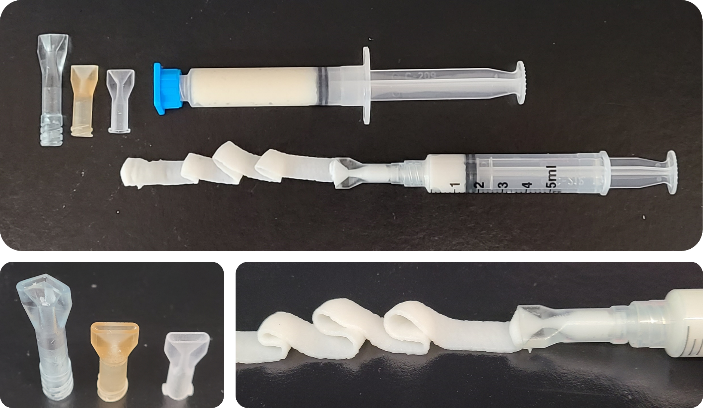 Extracellular Matrix Hydrogel for rapid clotting formation