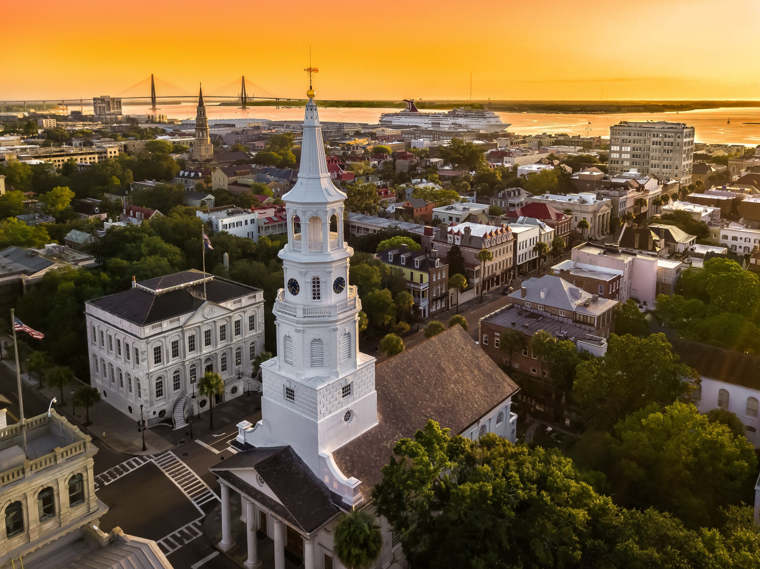 Charleston SC skyline
